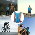 thumbnail image 6 of Running Cycling Sports Backpack under $5! kkbbma Hydration Backpack with 2L Water Bladder, Reflective Running Cycling Backpack, Lightweight Hiking Pack for Marathon & Trail, 6 of 9