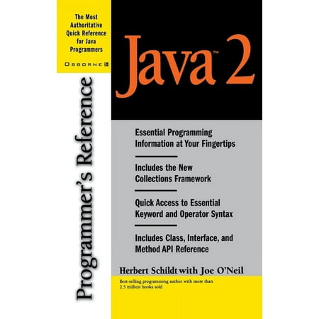 Programmer's Reference Java 2 Programmer's Reference, (Paperback)
