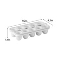 thumbnail image 3 of Qiopertar Flash Deals of the Day Spherical Ice Compartment, 10 Compartment Spherical Ice Ball Machine Ice Maker For Whisky, Cocktails And Homemade Drinks, Keep Drinks Cold, 3 of 7