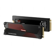 Samsung 990 PRO with Heatsink PCIe 4.0 NVMe SSD 4TB, Black