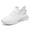 White, variant on Wovix Womens Fashion Walking Running Shoes Ultra Lightweight Breathable Mesh Tennis Shoes Non Athletic Workout Gym Sneakers Beige 36