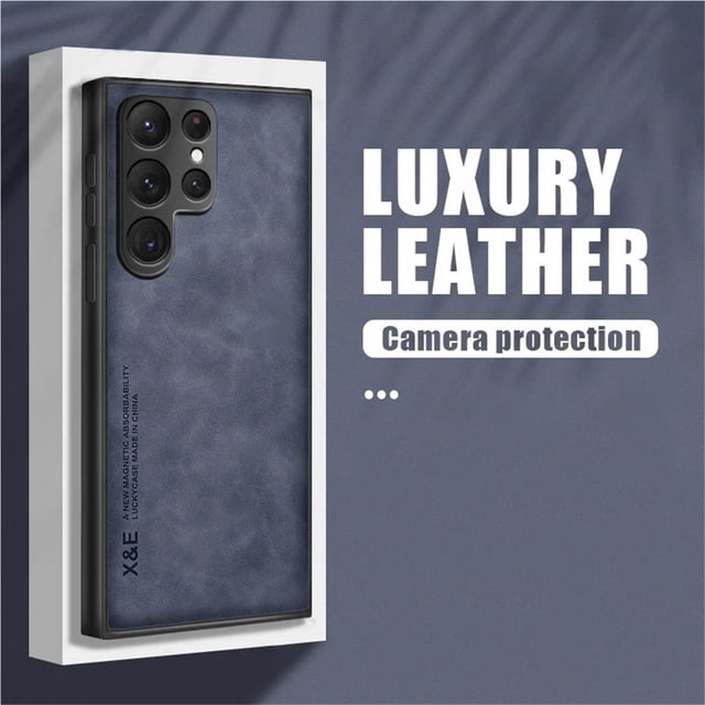 Magnetic Case For Samsung S25 S24 Ultra S22 Plus S21 S20 FE Cases For Samsung S23 Ultra Note 20 10 Leather Phone Cover