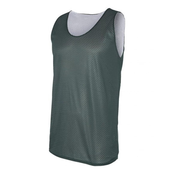 Badger - Tanque reversible de Mesh Pro - Bosque / Blanco - Pequeño Badger Camiseta sin mangas