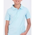 thumbnail image 3 of 3 Pack: Boy's Short Sleeve Polo Shirt - School Uniform Active Performance Golf (Ages 4-16), 3 of 7
