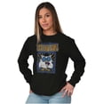 thumbnail image 4 of Tootsie Pop Mr Owl Hippie Mascot Long Sleeve TShirt Men Women Brisco Brands S, 4 of 5