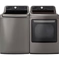thumbnail image 3 of LG DLE7400VE - Dryer - Wi-Fi - width: 27 in - depth: 29.5 in - height: 44.3 in - front loading - graphite steel, 3 of 5