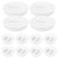 thumbnail image 1 of BRIGHTFUFU 25pcs Saving Box Bottom Plugs White ABS Double Layer Cap Design Home Use, 1 of 8