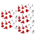 thumbnail image 1 of Mini Panneaux de Signalisation, Cônes de Circulation Blancs Rouges Jouets en Plastique Réaliste 60 Pcs pour la Compétition de Voiture à Télécommande, 1 of 8