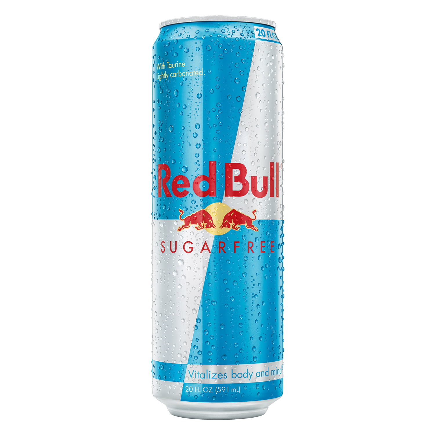 (1 Can) Red Bull Sugar Free Energy Drink, 20 Fl Oz - Walmart.com ...
