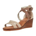 thumbnail image 1 of Pendleton Womens Baylands Wedge Sandals, Grey, 8.5 B(M) US, 1 of 1