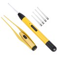 thumbnail image 4 of Pinzas para los oídos recargables con luz LED, juego de herramientas de limpieza portátiles para eliminar la cera de los oídos., 4 of 14