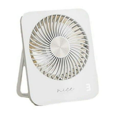 

Grasses Anti-Fall Mini Hand Fan Desktop Fan Battery Rechargeable 180° Foldable Portable Personal 3 Speed Adjustable Long Life Suitable For Home Office Outdoor Travel