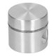 thumbnail image 5 of Tarro Pequeño De Almacenamiento Para Té Y Café De 40g/1,4oz, Bote De Acero Inoxidable Con Tapa De Vidrio Para Nueces, Galletas, Cereales, Mantiene La Frescura, Ideal Para La, 5 of 7