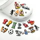 thumbnail image 1 of RV 18 piezas de adornos de sandalias de zueco 3D (serie de fútbol), amuletos de zapatos, lindos adornos de zapatos para zuecos, zapatos, sandalias, pulsera DIY Sailing Electrónica, 1 of 5