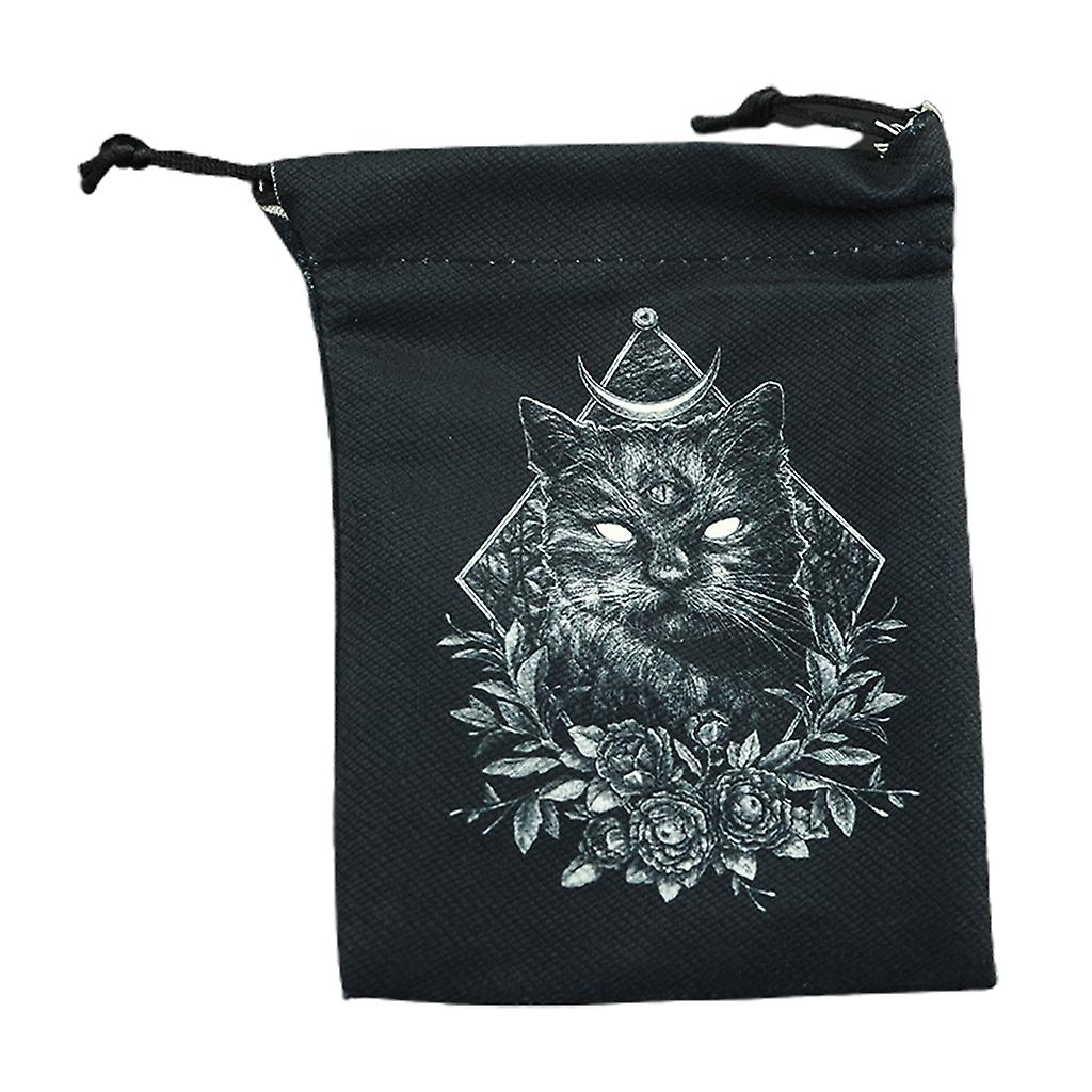 Rectangle Tarot Astrolabe Divination Speelkaarten Tarot Game Cards Velvet Bag