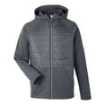 thumbnail image 4 of CORE365 CE808 Unisex Techno Lite Hybrid Hooded Jacket-Carbon-4XL, 4 of 6