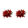 thumbnail image 2 of Destyer Low Maintenance Artificial Lilium Flower Elegant For Decorations Realistic red 2Set, 2 of 6