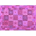 thumbnail image 1 of Ahgly Company Indoor Rectangle Southwestern Purple Country Area Rugs, 8' x 12', 1 of 4