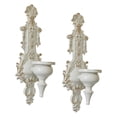 thumbnail image 3 of QSTDGVPW 2 Pieces Candle Holder Candle Stand Candlestick for Living Room Home Desktop White, 3 of 9