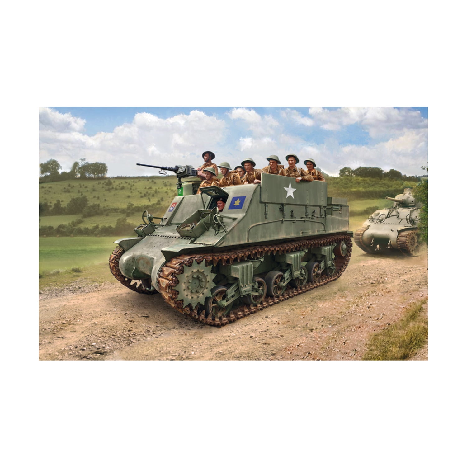 Italeri ITA6551 1: 35 Kangaroo Armored Personnel Carrier [Model Building Kit]