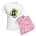 thumbnail image 6 of CafePress - St. Patrick Basset Women's Light Pajamas - Women's Short Sleeve Print T-Shirt and Pants Light Cotton Pajama Set, 6 of 7