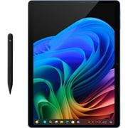 Microsoft Surface Pro Copilot+ PC Touchscreen 13 LCD Snapdragon X Plus 16GB RAM 512GB SSD (11th Edition) Sapphire + Microsoft Surface Pro Keyboard for Pro (11th Edition), for Pro 9, and Pro 8 Black