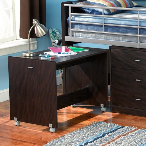 Charleston Storage Loft Bed With Desk Espresso Walmart Com