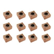 Christmas Snack Gift Box, 15x15x8cm Food-Grade Cardboard Baking Packaging, 4 Styles Holiday Cake & Cookie Box with Display Window, Set of 1 6 12