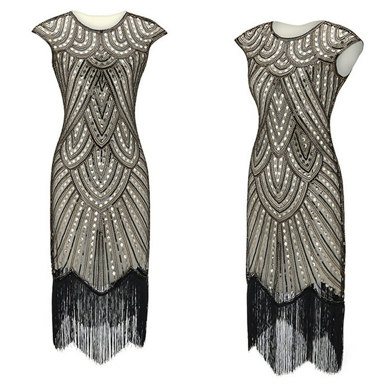 1920s grey dress Extraordinary 1920s 3D Pink & Gold Floral Beaded Blue Flapper Dress –  Shrimpton Couture