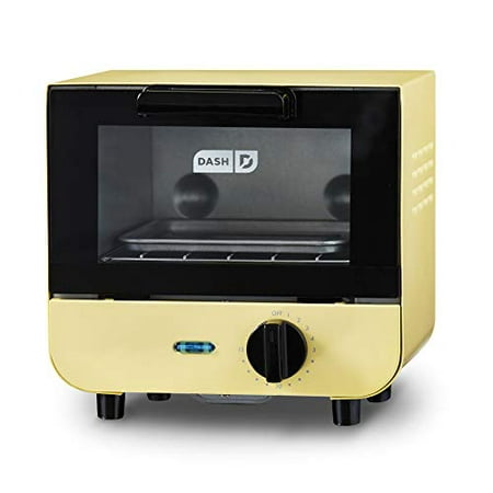 Dash DMTO100GBPY04 Mini Toaster Oven Cooker for Bread, Bagels, Cookies, Pizza, Paninis...