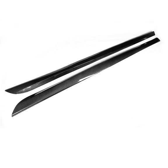 Ikon Motorsports Compatible with 14-18 BMW 3-Series F34 GT MSport Side Skirts Spoiler Matte Carbon Fiber CF