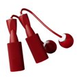 thumbnail image 2 of pitrice Cordless Jumping Rope Gym Exercise Fitness Weighted Jump Rope for Kids Ball dia.3.2cm Red, 2 of 9