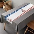 thumbnail image 6 of NSESSHome 4th of July Table Runner,Patriotic Stars Linen Tablecloth Memorial Day Decorations for Home Kitchen Dining Room Indoor Outdoor, Independence Day, Non-Slip Heat Resistance, 6 of 8