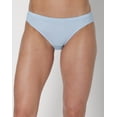 thumbnail image 2 of Hanes Ultimate Women's Breathable Cotton Bikini Underwear, 6-Pack White/Navy H/Pink/Black/Lilac H/Blackblot 6, 2 of 10