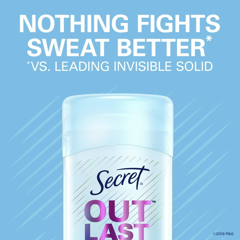 .com : Secret Deodorant Outlast Clear Gel Sport Fresh 2.6
