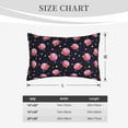 thumbnail image 6 of Haiem Pillowcase for Hair and Skin Queen - Cartoon Donut Planets Printed Soft Pillowcase with Envelope Closure-20"x30", 6 of 9