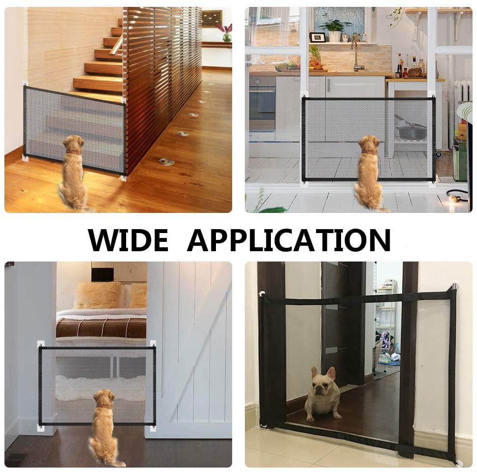 70x76cm Home Baby Safety Gate Pet Dog Barrier Stair Doorway Safe Secure Guard 