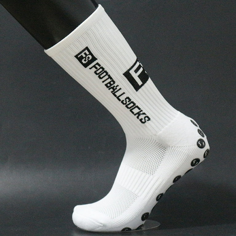 Flex Sporting Grip Socks | One Size Fits All | White