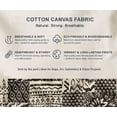 thumbnail image 5 of Printed Cotton Canvas Fabric by Soimoi | Patchwork Design - Black | 56 Inch Wide | Sold by 10 Yard | Heavy Duty Craft & Upholstery Fabric, 5 of 7