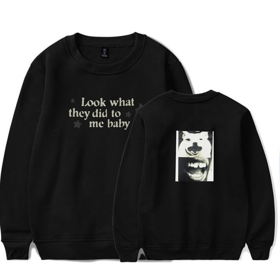 Daniel Caesar LOOK WHAT THEY DID TO ME crew neck sweatshirt Merch Long sleeve Fashion Casual Hooded Sweatshirts