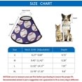 thumbnail image 3 of Baseball Soft Cat Dog Recovery Collar Adjustable Cat Cone Wound Healing Protective After Surgery for Pet Cone, 3 of 7