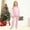 Pink, variant on HNMKIU Satin Silk O-Neck with Button Pajamas Set Two-Piece Christmas Pajamas for Family Long Sleeve Sleepwear Loungewear Nightwear Pants for Kids Blue,Kids_160