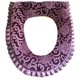 thumbnail image 1 of Dinheiro - Funda cálida para asiento de inodoro, lavable, alfombrilla para taburete con cremallera, 1 of 5