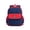 Blue-190724aa, variant on AHMOMEI Contrast Trim Backpack 13.39", Multi Pocket Casual Daypack with Adjustable Shoulder Straps, Waterproof Portable Carry Bag for Playtime, Trip