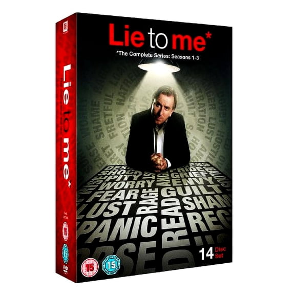 Lie to Me - Complete Season 1-3 DVD
