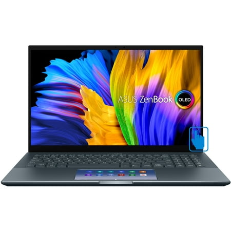 ASUS ZenBook Pro 15 Home & Business Laptop (Intel i7-10750H 6-Core, 16GB RAM, 1TB SSD, 15.6" Touch 4K Ultra HD (3840x2160), NVIDIA GTX 1650 Ti, Wifi, Bluetooth, Webcam, 1xHDMI, Win 10 Pro)