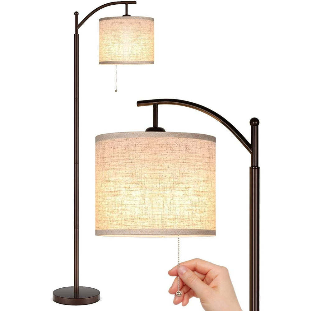 Joofo Floor Lamp, Living Room Floor Lamp, Reading Standing Light with