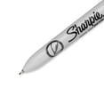 thumbnail image 4 of Sharpie Retractable Permanent Markers, Ultra Fine Point, Black, 3 Count, 4 of 5