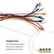 thumbnail image 5 of Monstrate Convertidor adaptador de Cable de 4 vías extraíble portátil reutilizable de repuesto para divisor de línea telefónica RJ11 de Decoración del hogar, 5 of 6