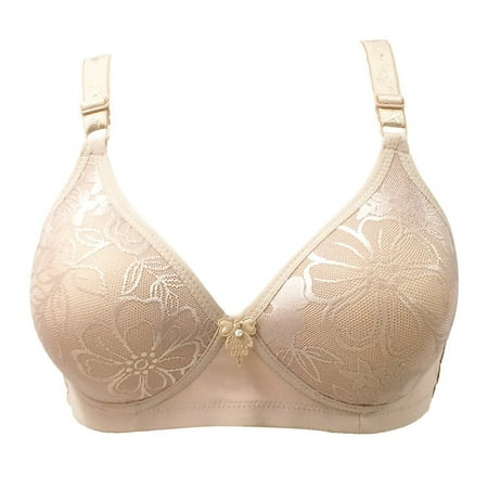 Get Yours Now: Wireless Bras for Women  Sujetadores Inalámbricos para Mujer  Women Underwear Without Steel Ring Bra Thin And Adjustable Gathered Sexy And Comfortable Bra Everyday Bras